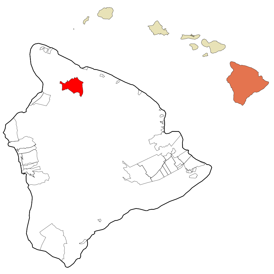 Locator map of Waimea