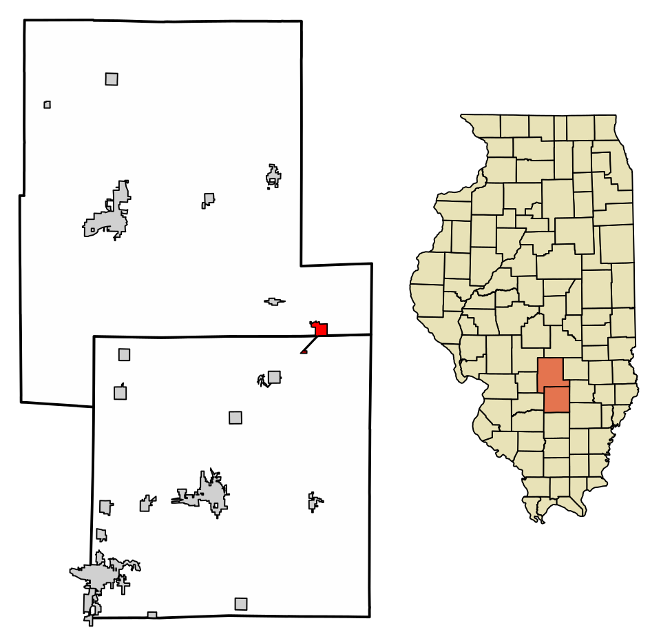 Locator map of Farina