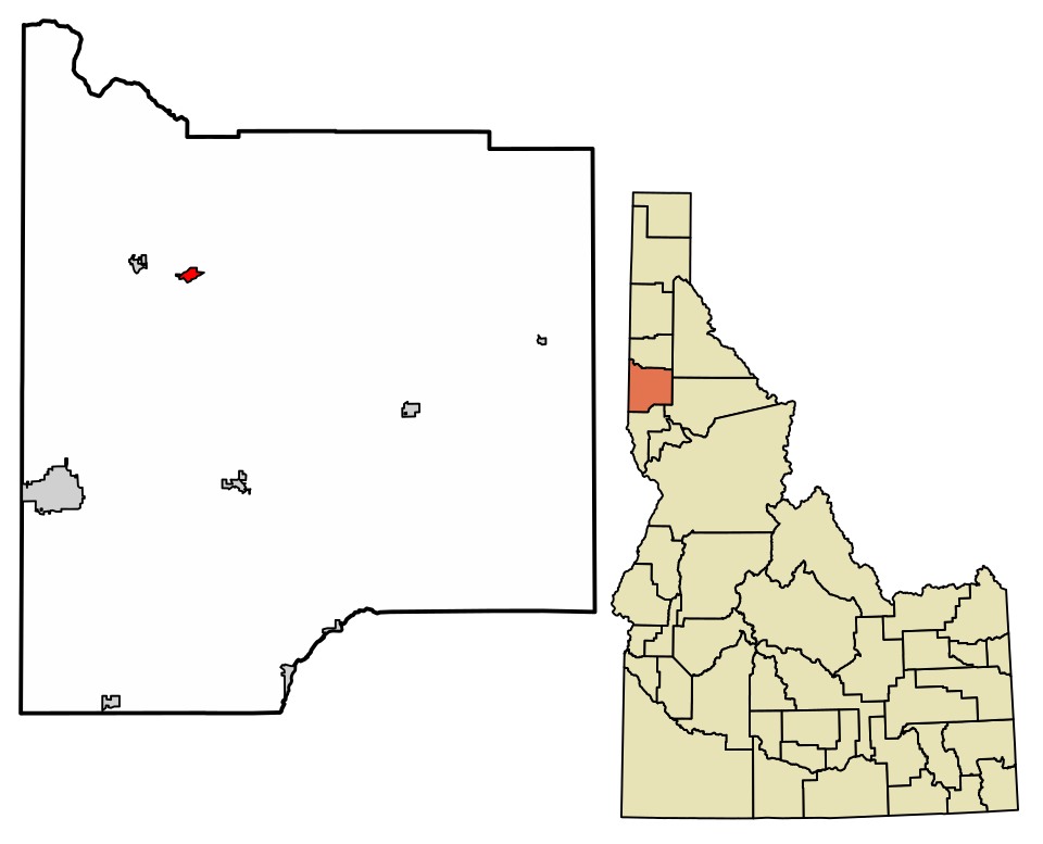 Locator map of Princeton