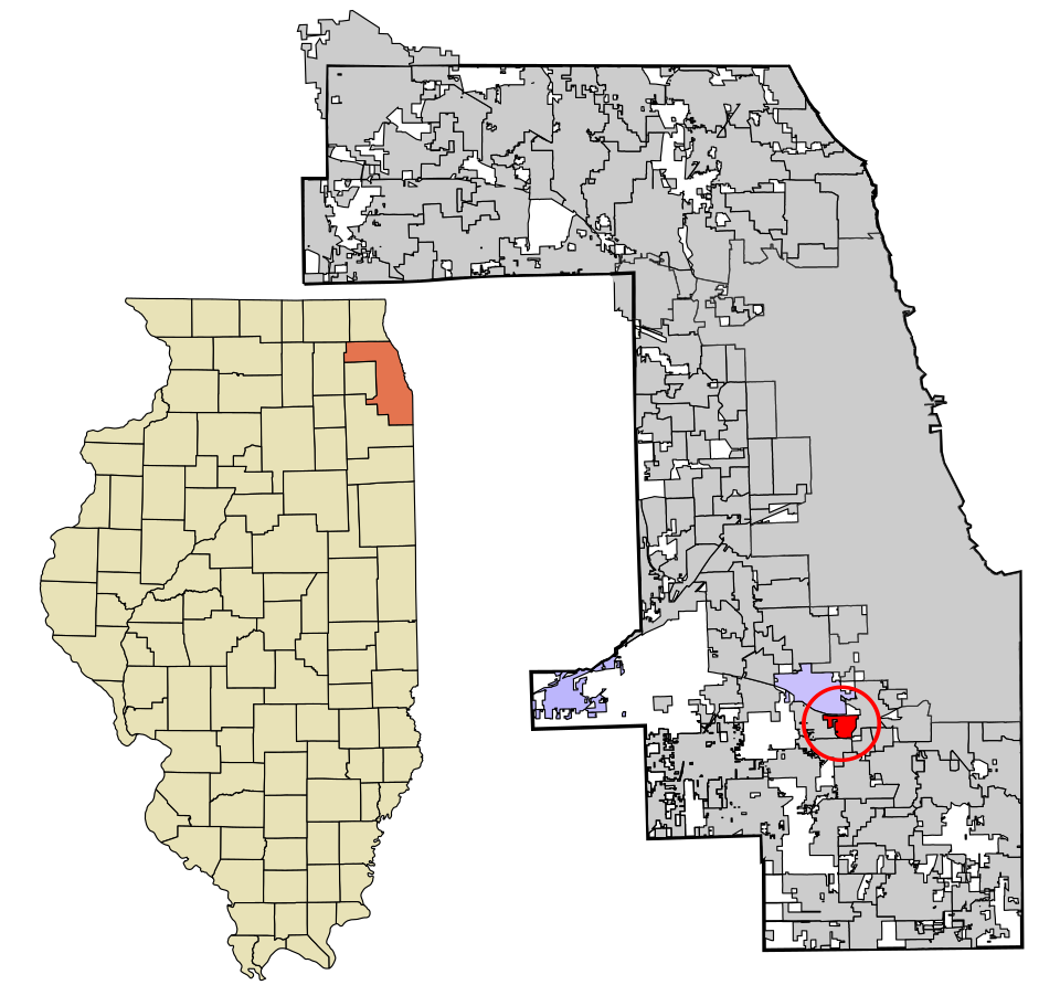 Locator map of Robbins
