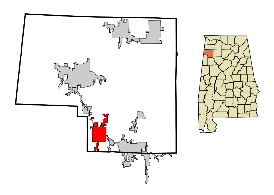 Locator map of Guin