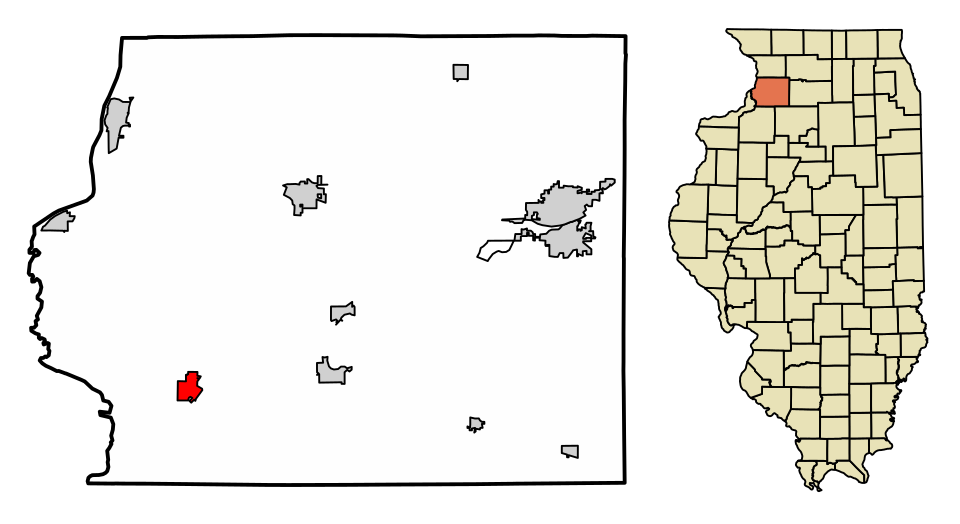 Locator map of Erie