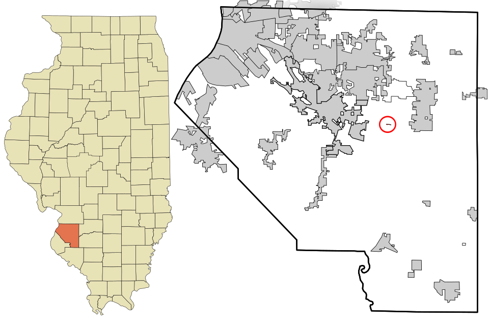 Locator map of Rentchler