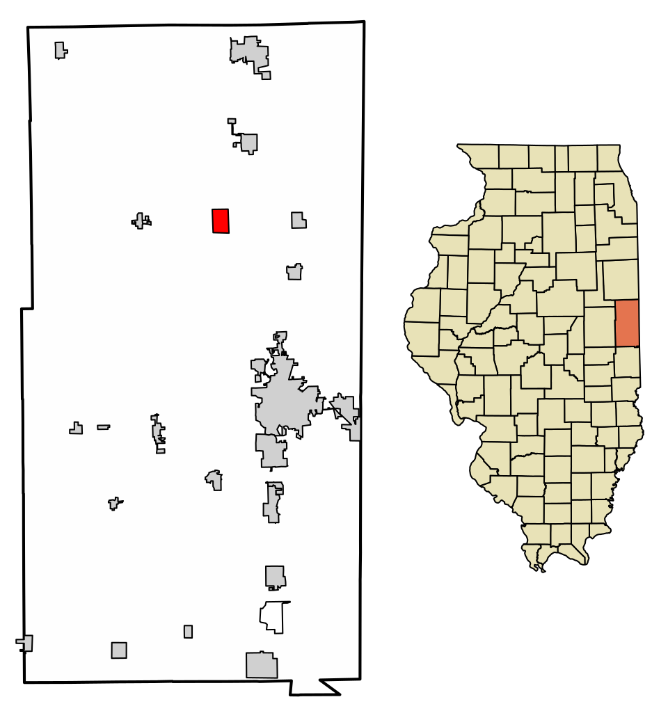 Locator map of Henning