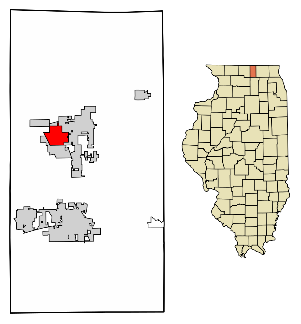Map of Candlewick Lake