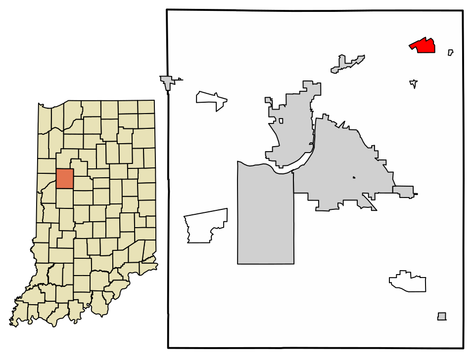 Locator map of Americus