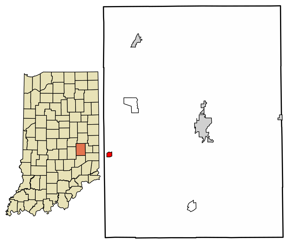 Locator map of Manilla