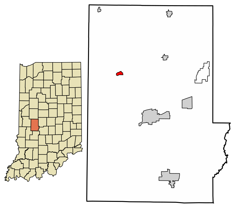 Locator map of Van Bibber Lake