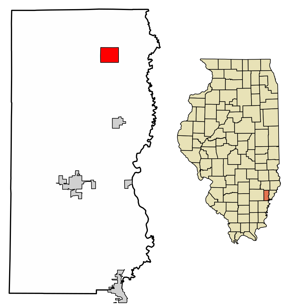 Locator map of West Salem