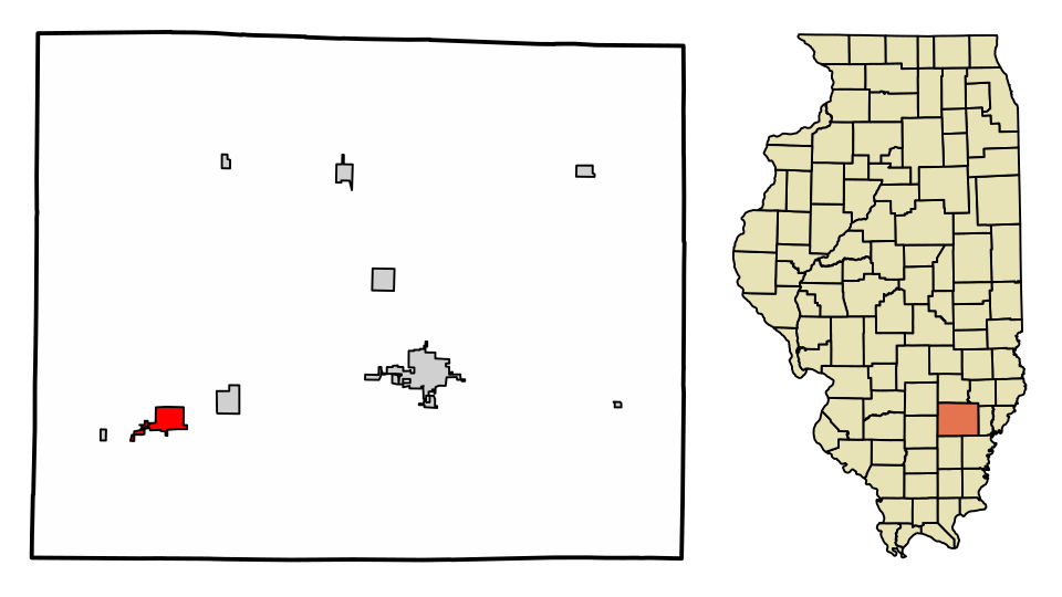 Locator map of Wayne