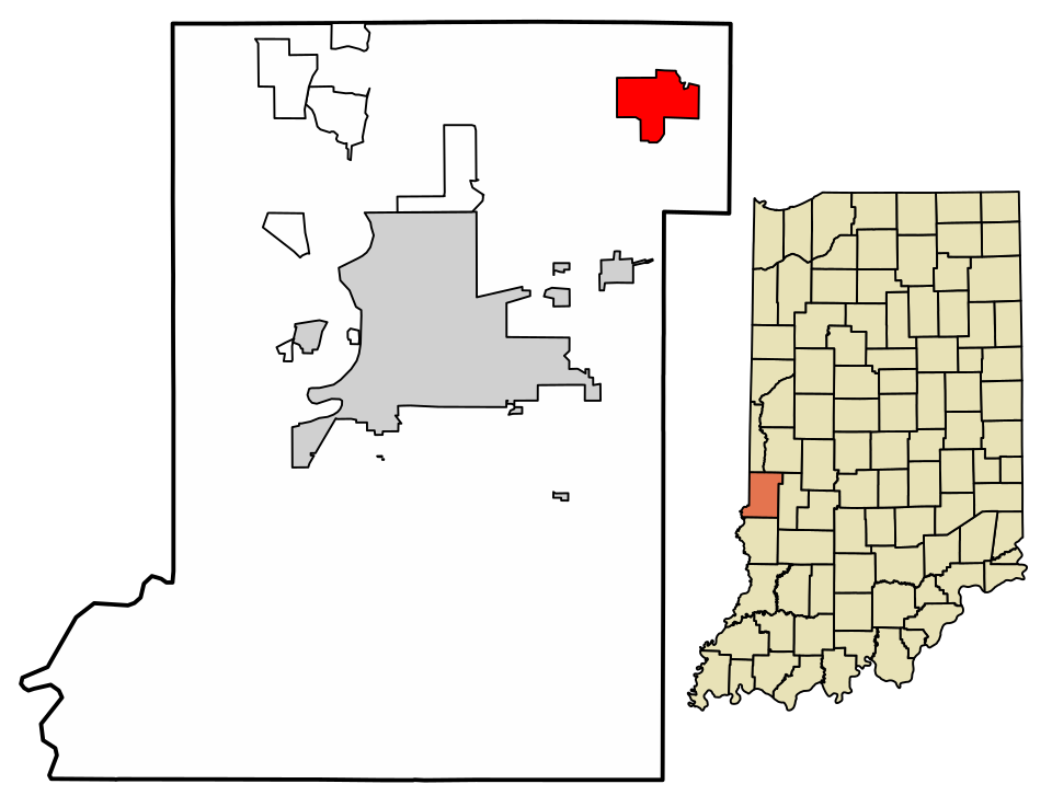 Locator map of Fontanet