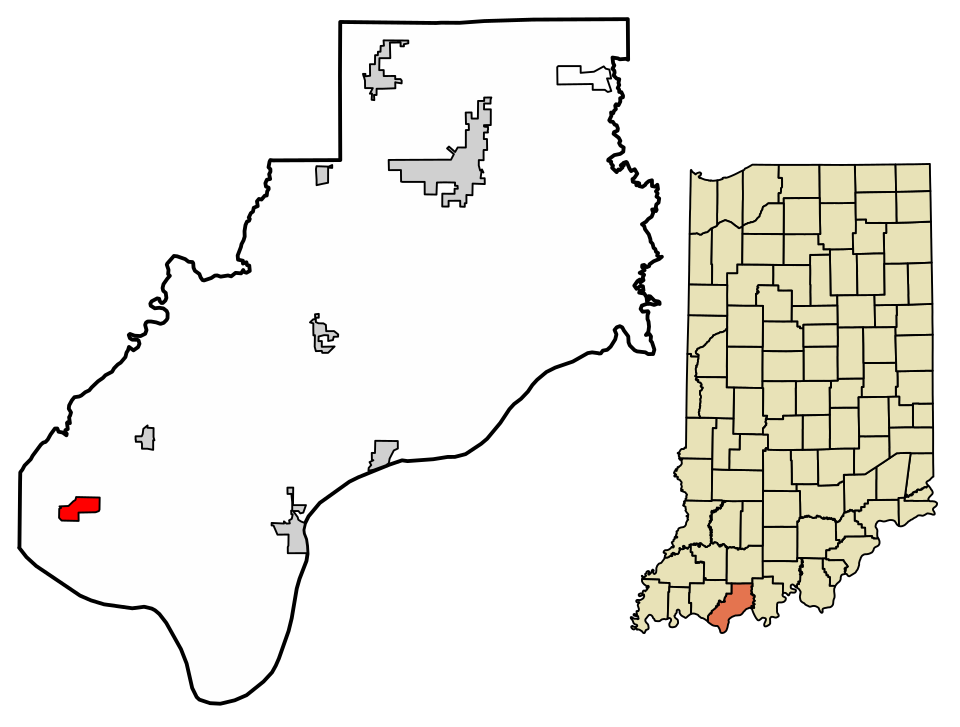 Locator map of Hatfield