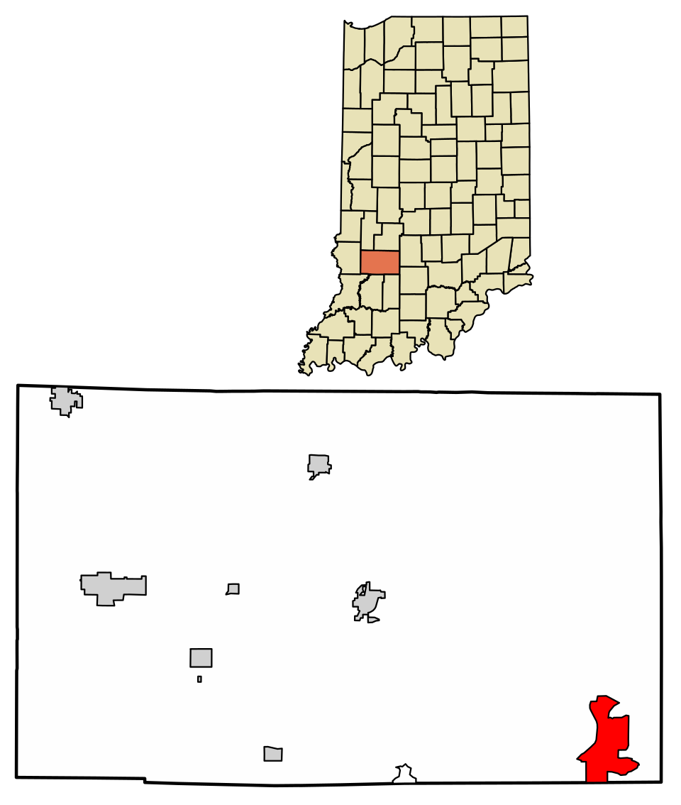 Locator map of Owensburg