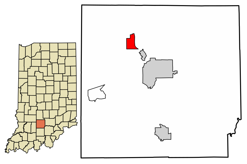 Locator map of Avoca
