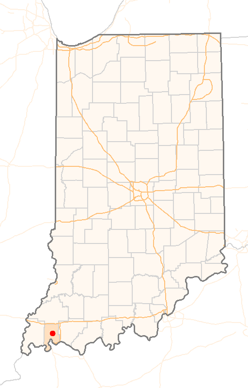 Locator map of Highland