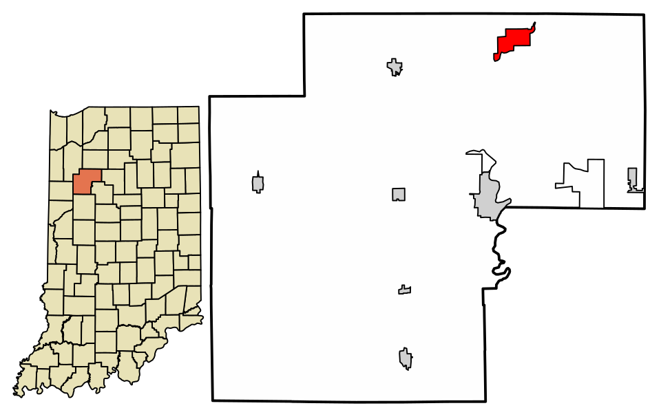 Locator map of Buffalo
