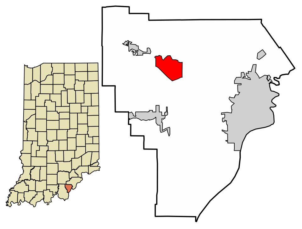 Locator map of Galena