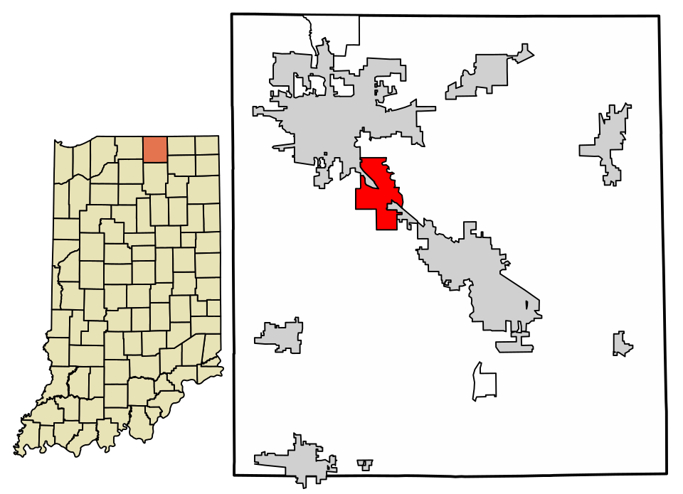 Map of Dunlap