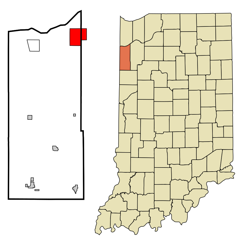 Map of Roselawn