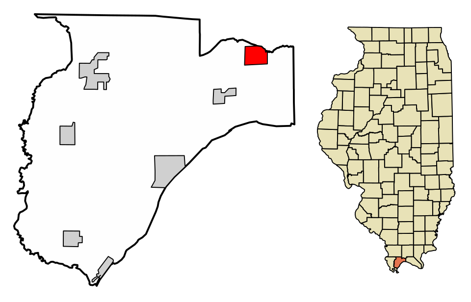 Locator map of Karnak
