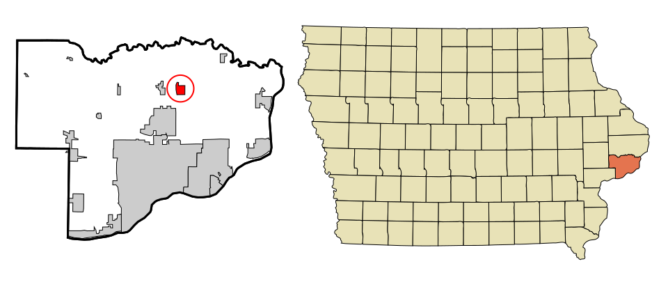 Locator map of Park View