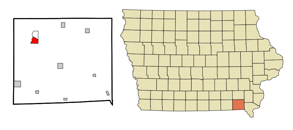 Locator map of Leando