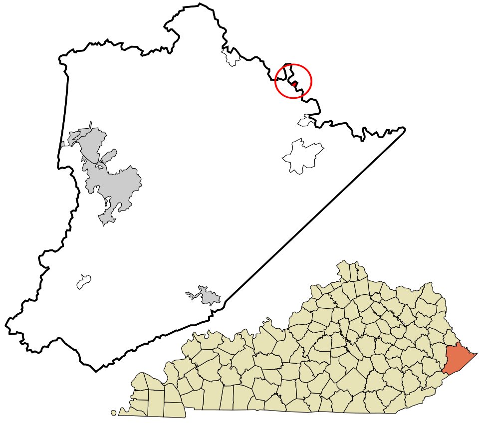 Locator map of McCarr