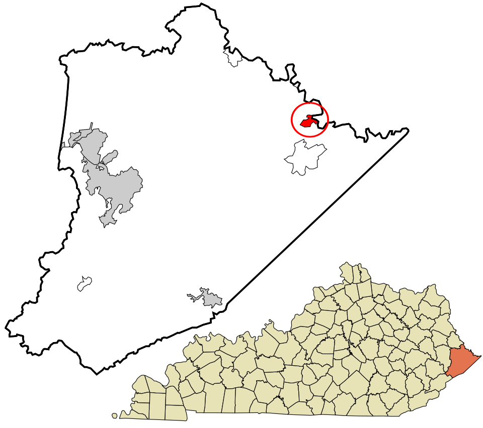 Locator map of Freeburn