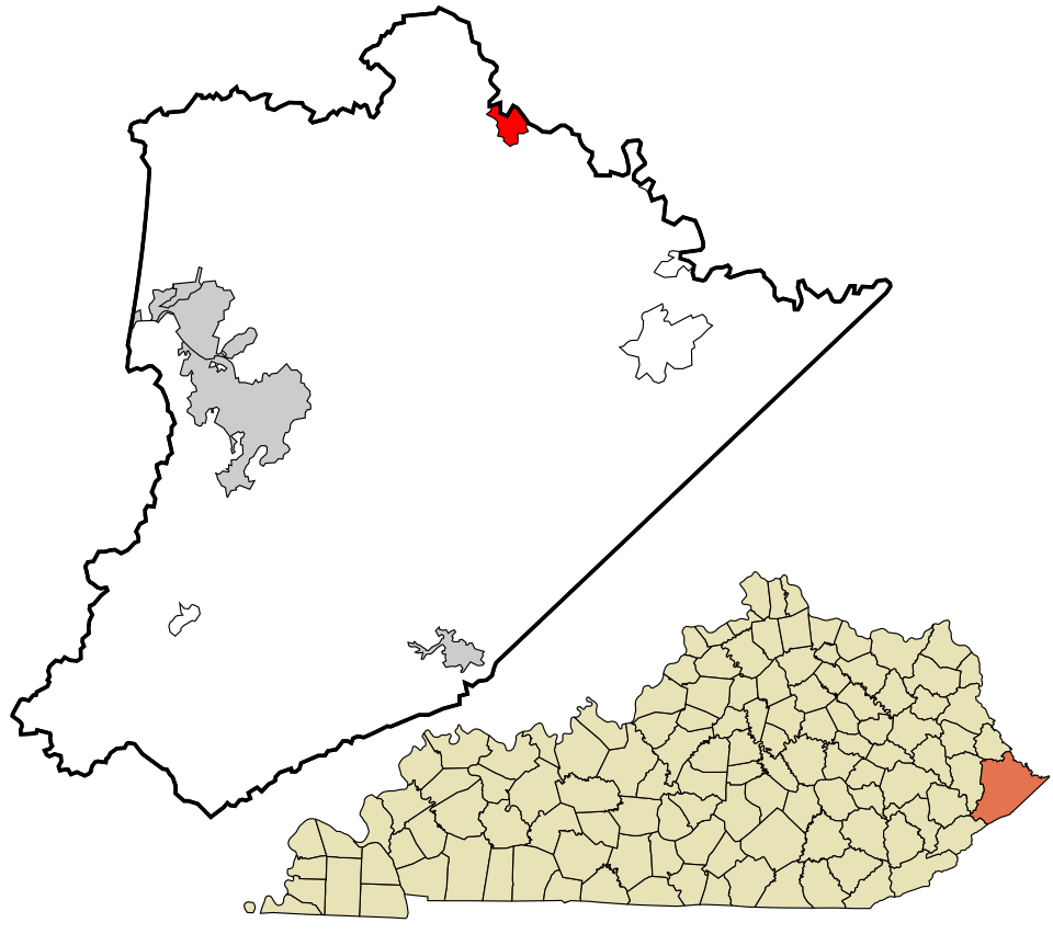 Locator map of South Williamson