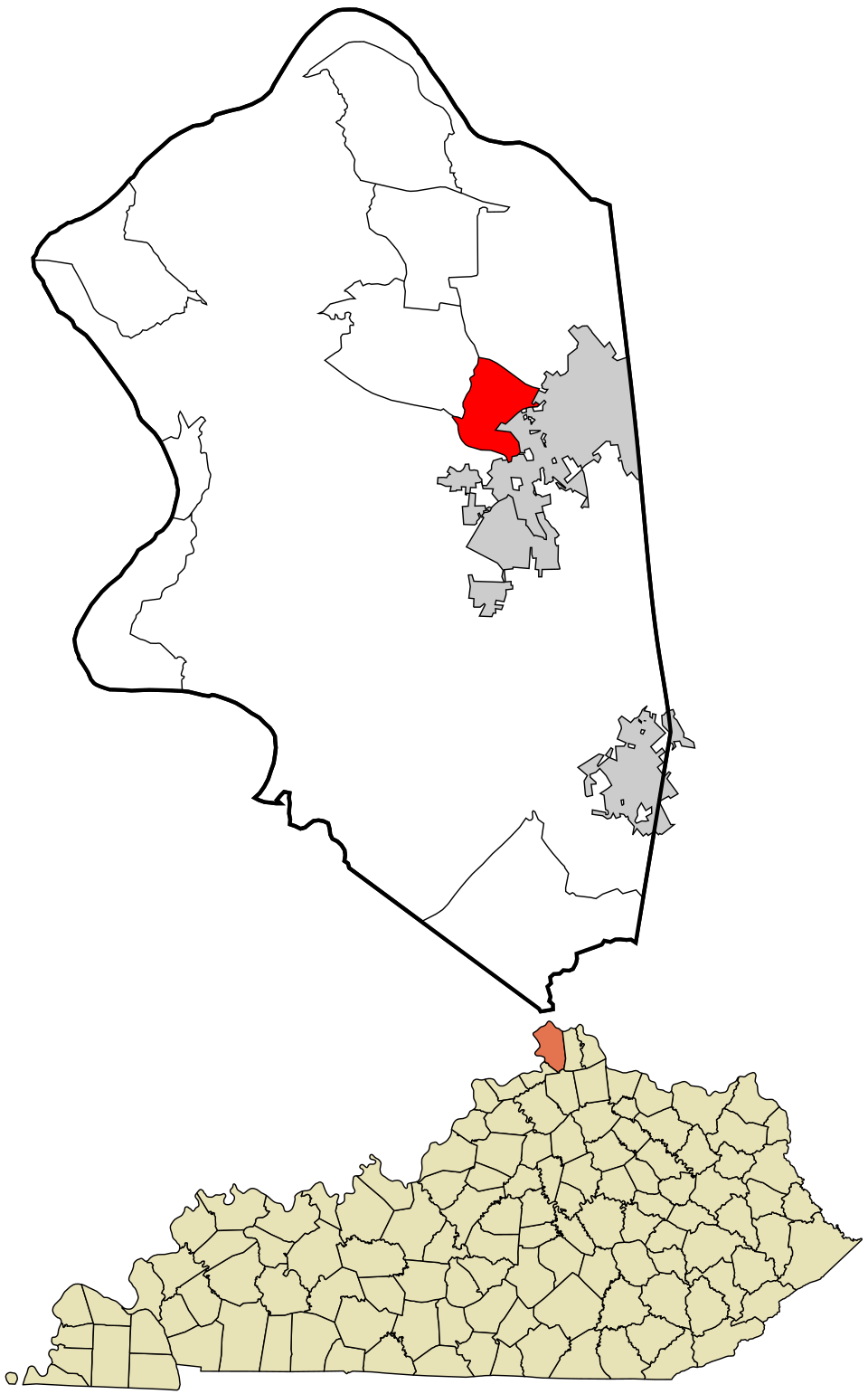 Map of Oakbrook