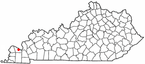 Map of Hendron