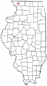 Locator map of Stockton