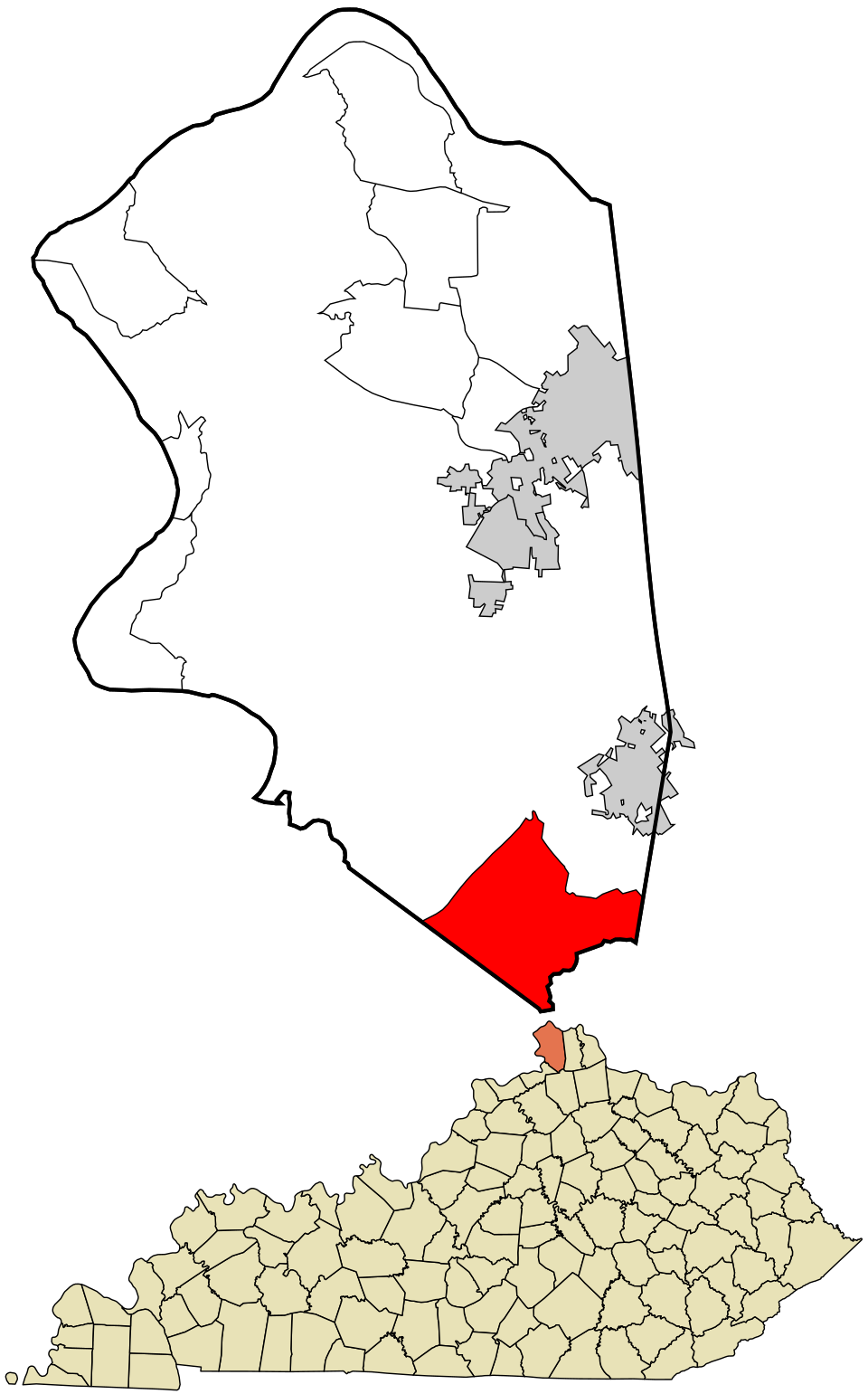 Locator map of Verona