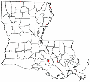 Locator map of Pierre Part