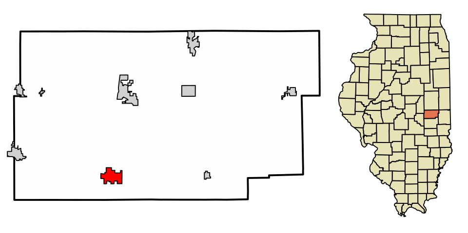 Locator map of Arcola