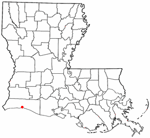 Locator map of Cameron