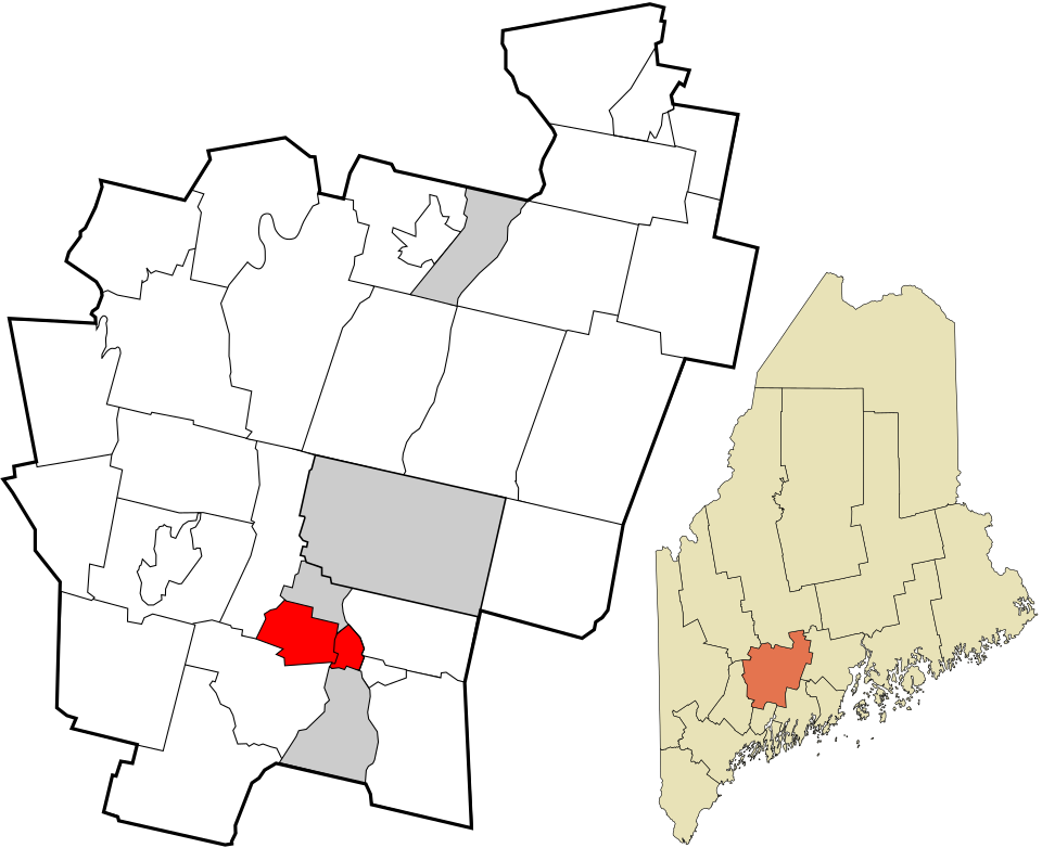 Locator map of Farmingdale