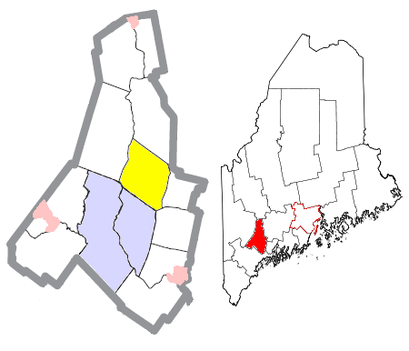 Locator map of Greene
