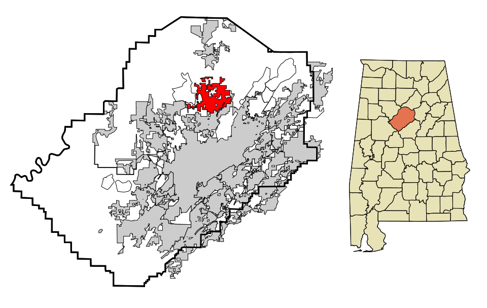Map of Gardendale