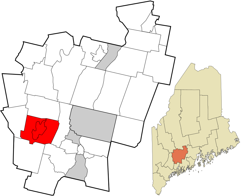 Locator map of Winthrop