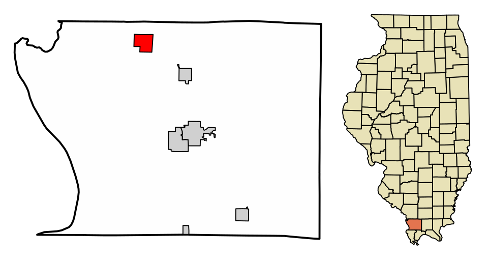 Locator map of Alto Pass