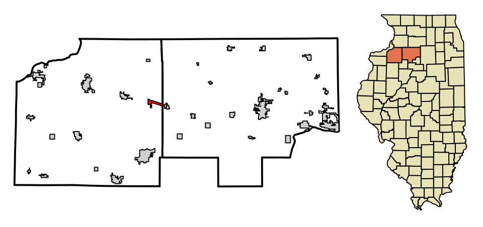 Locator map of Annawan