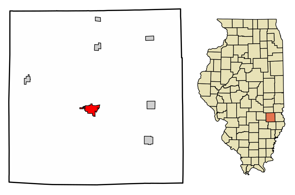Locator map of Newton