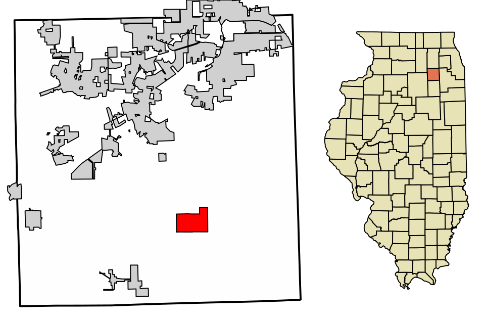 Locator map of Plattville