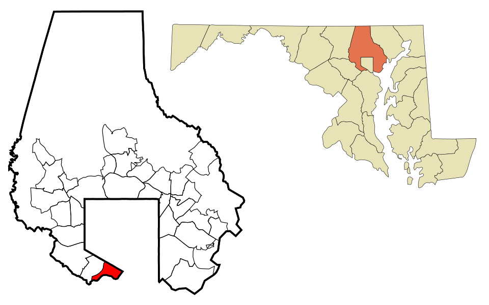 Map of Lansdowne