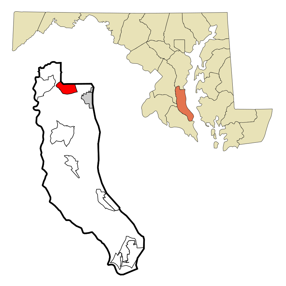 Map of Owings