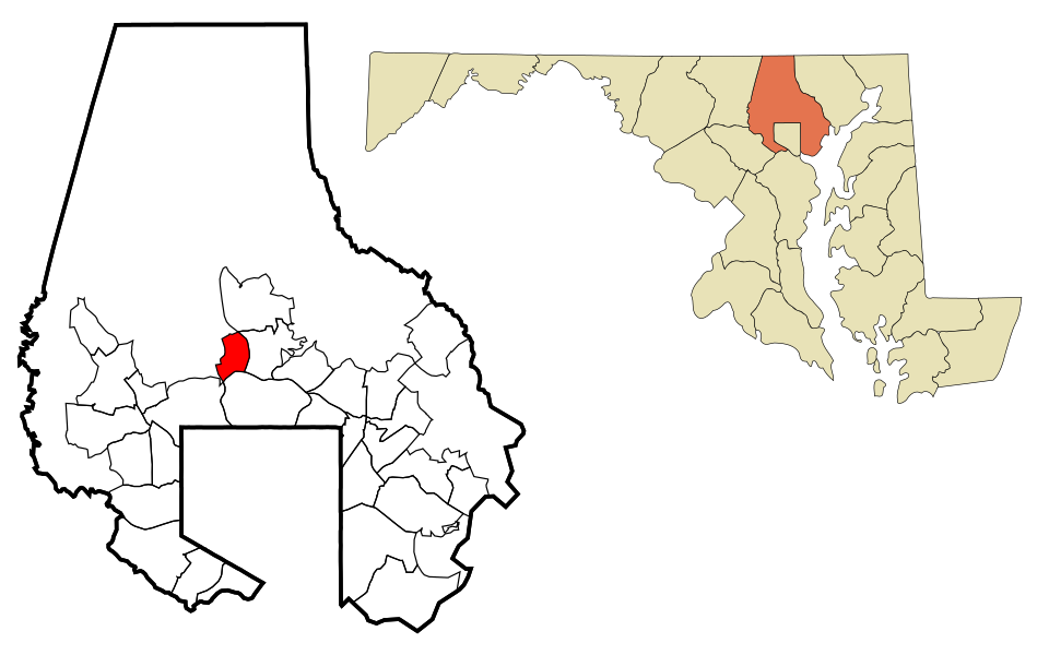 Map of Mays Chapel