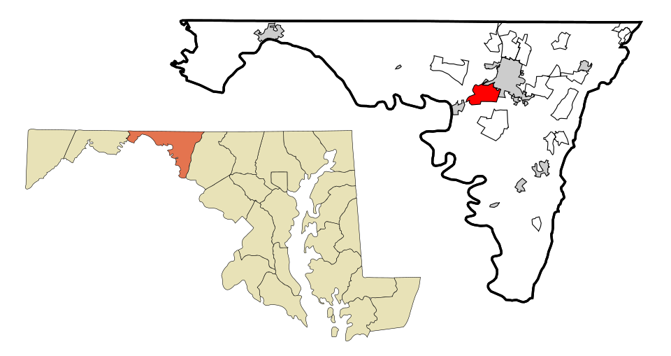 Locator map of Halfway