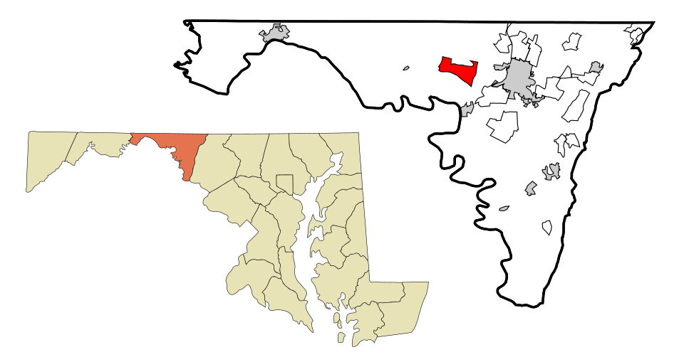 Locator map of Wilson-Conococheague