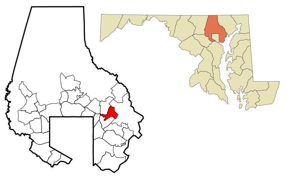 Map of White Marsh